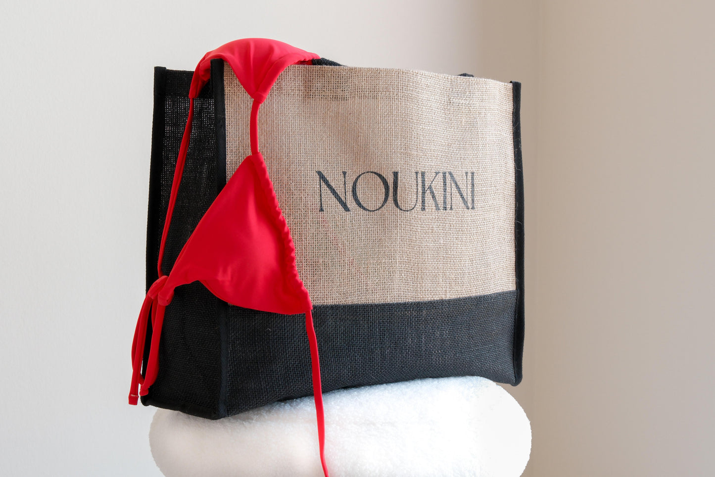 Noukini Jute Strandtas